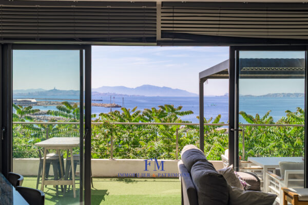 Vends maison 90m² terrasse 30m² vue mer exceptionnelle – Image 2