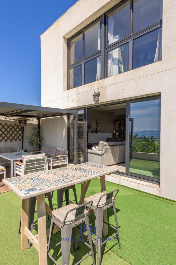 Vends maison 90m² terrasse 30m² vue mer exceptionnelle – Image 12